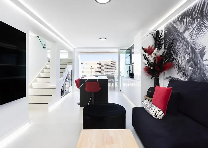 Апартаменты Complejo Del Surf 6d. Lujo. Vista Al Mar *