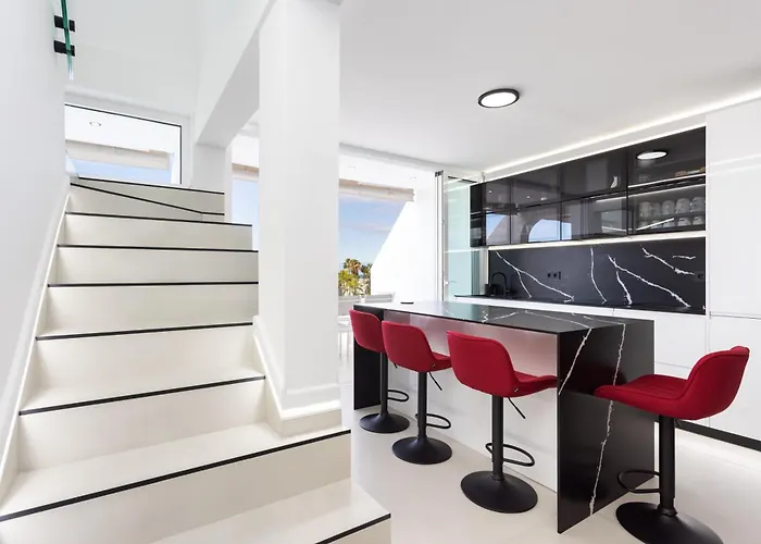 Complejo Del Surf 6d. Lujo. Vista Al Mar Адехе